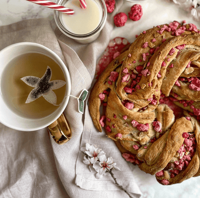 [RECIPE] My recipe for Praline Brioche infused with Black Tea