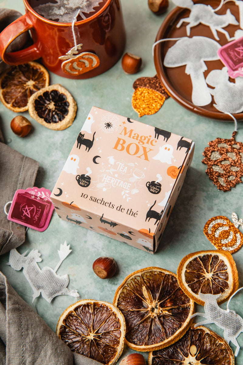 Coffret Halloween - 10 sachets de thé et rooibos bio