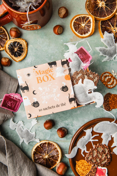 Coffret Halloween - 10 sachets de thé et rooibos bio