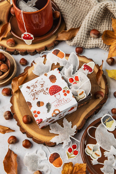 Sonia Innocenti x Tea Heritage - Coffret d'Automne - 10 sachets de thé et rooibos bio