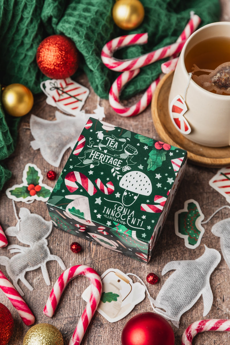 Coffret de Noël – 10 thés d’hiver illustrés par Sonia Innocenti