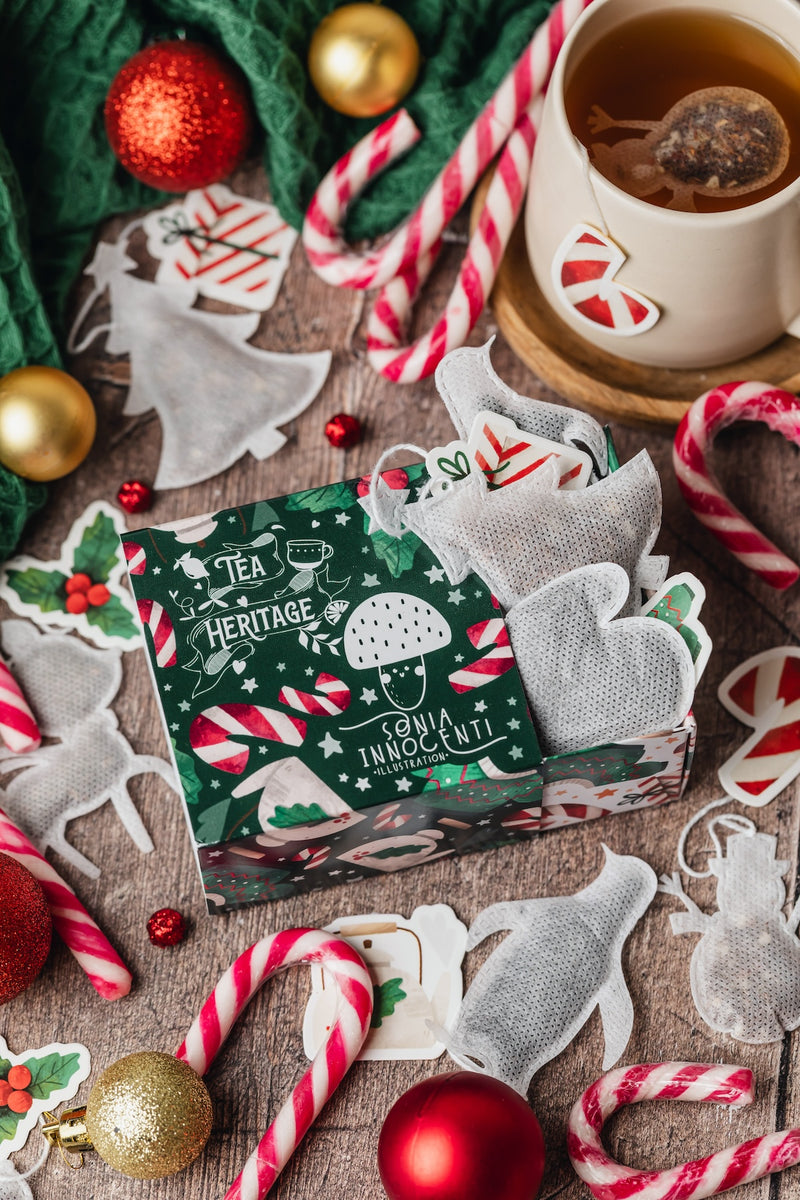 Coffret de Noël – 10 thés d’hiver illustrés par Sonia Innocenti