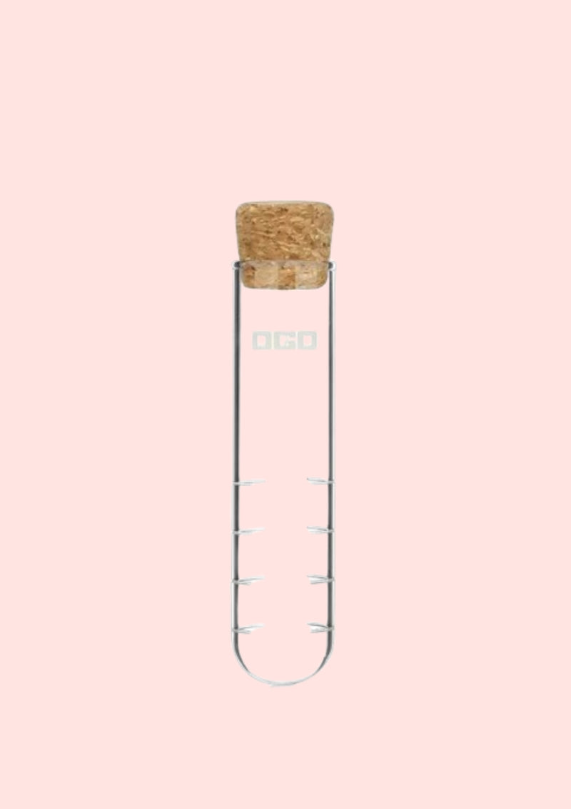 Glass tea strainer for loose tea
