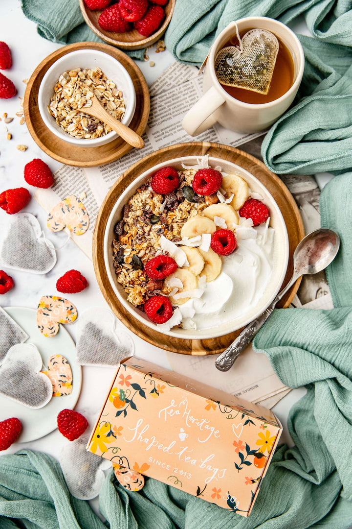 Infuseur à Thé En Inox En Forme De Cœur