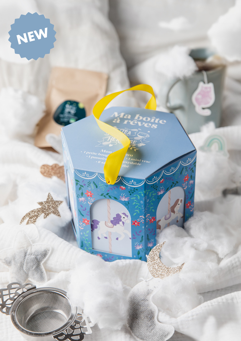 Jolie coffret, kit pout pause thé