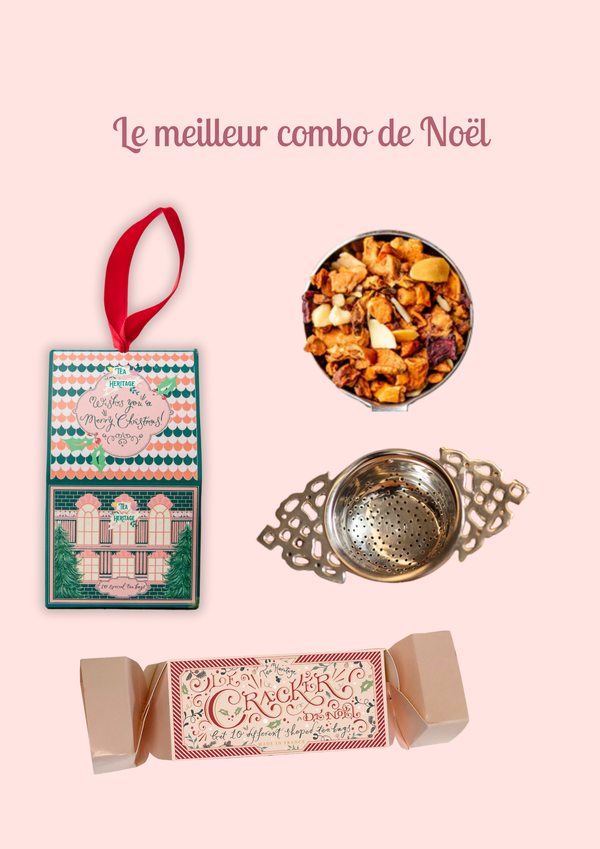 Le Combo de Noël – Coffret cadeau de thé artisanal