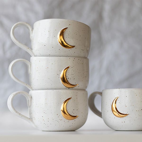 Tasse en grès Lune Dorée - TeaHeritage